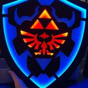 The Legend of Zelda LED wall lamp.LED night light remote control lamp